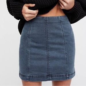 🧊 NWT Free People Modern Femme Mini Skirt size 8